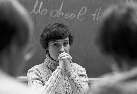 Irish language teacher at Lomonosov Moscow State University Tatyana Mikhailova