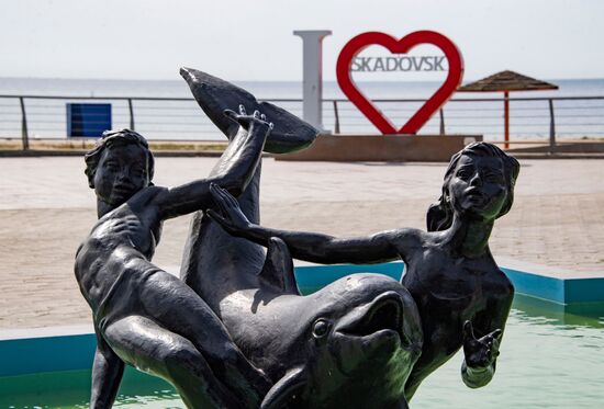 Russia Kherson Region Daily Life