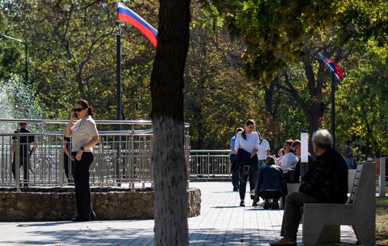 Russia Kherson Region Daily Life