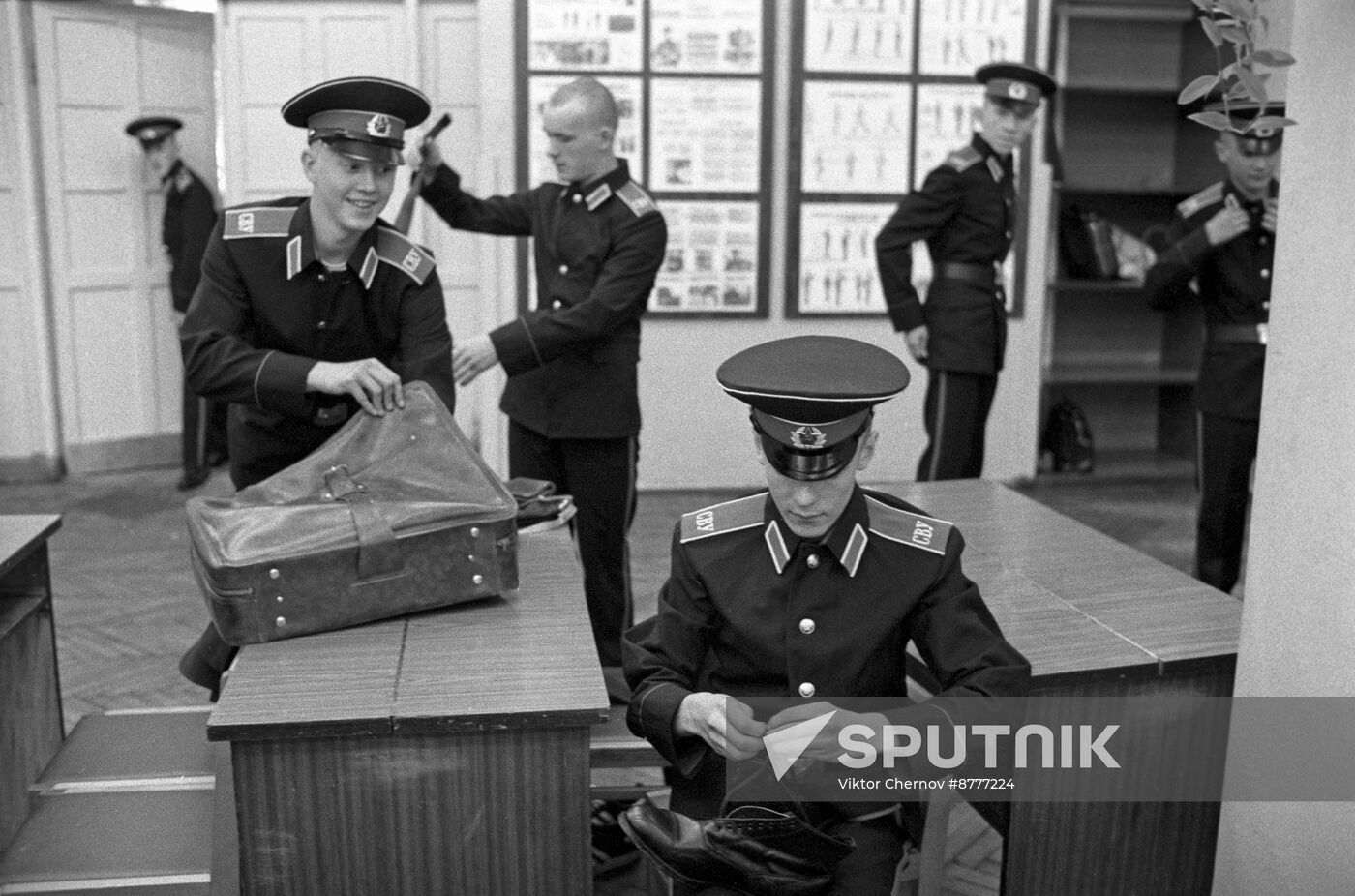 Cadets of Moscow Suvorov Military School