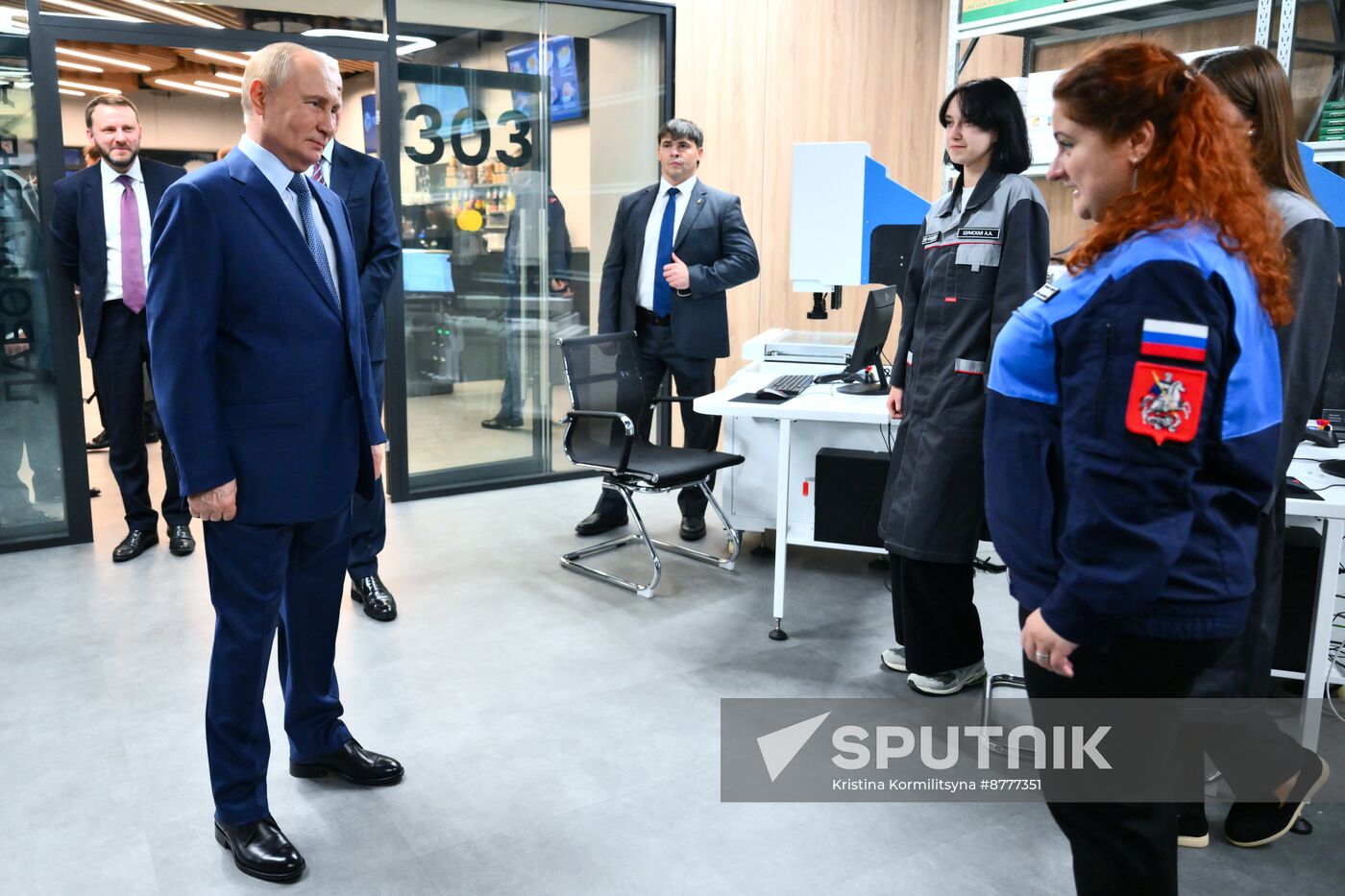 Russia Putin Industrial Park