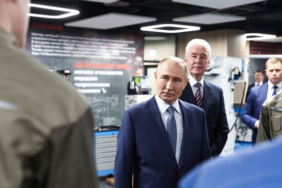 Russia Putin Industrial Park