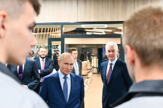 Russia Putin Industrial Park