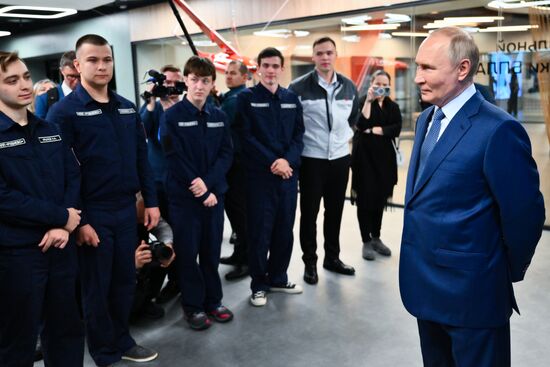 Russia Putin Industrial Park