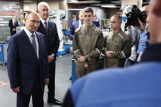 Russia Putin Industrial Park