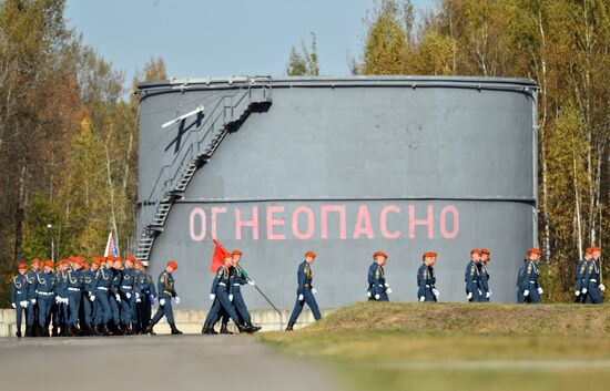 Russia Belarus Emergencies Ministries Exercise