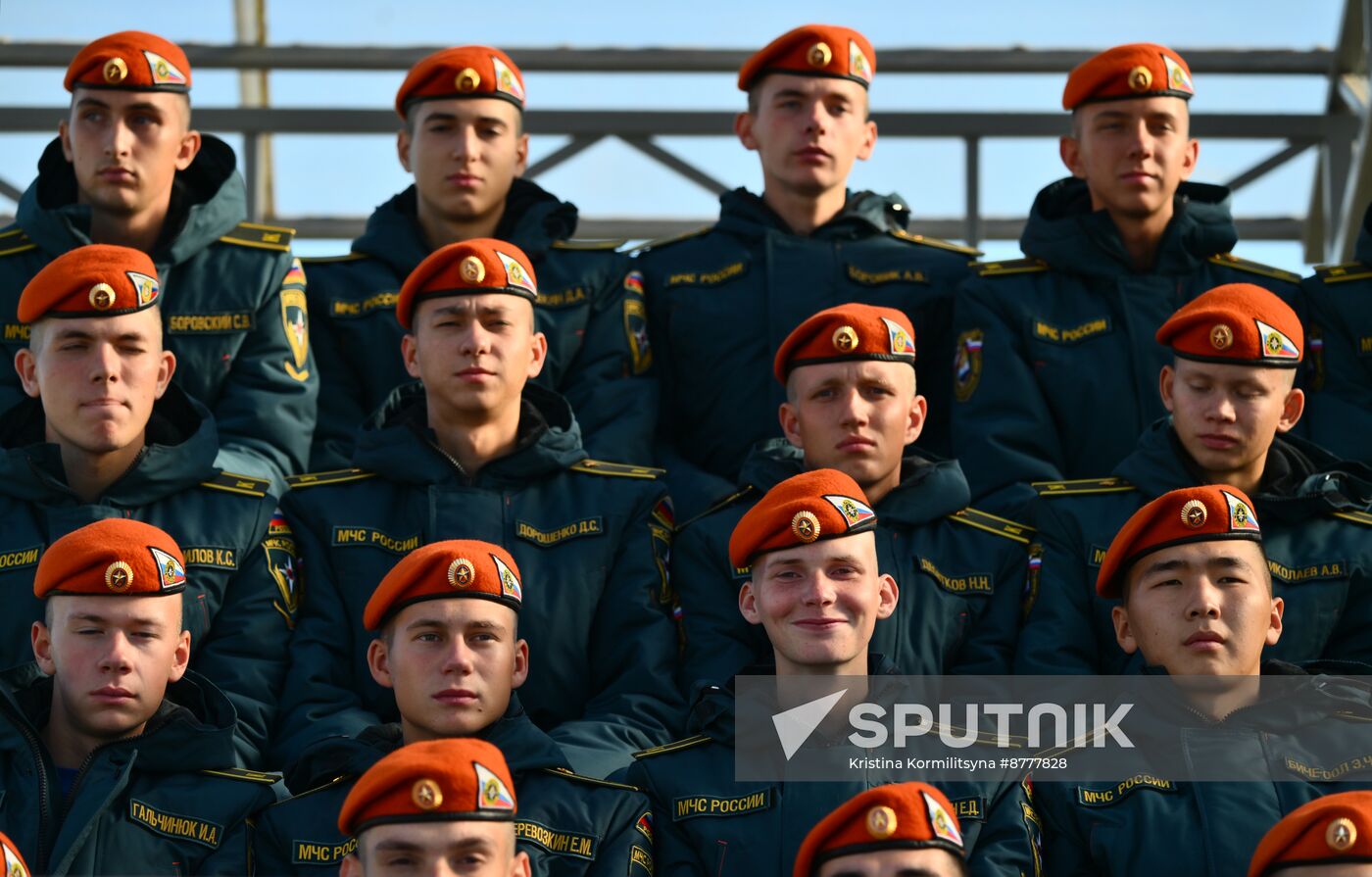 Russia Belarus Emergencies Ministries Exercise