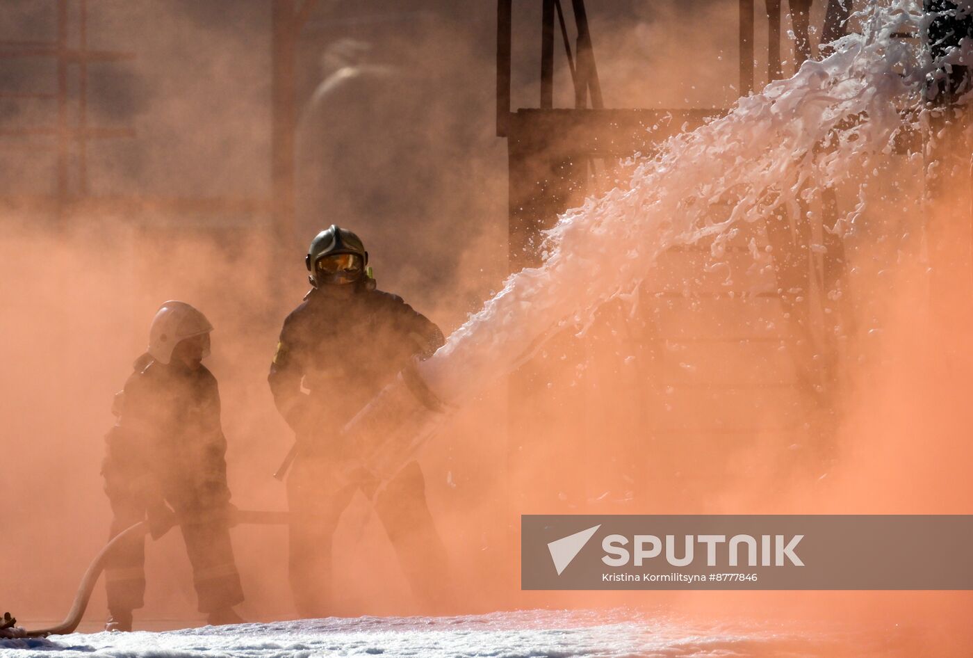 Russia Belarus Emergencies Ministries Exercise