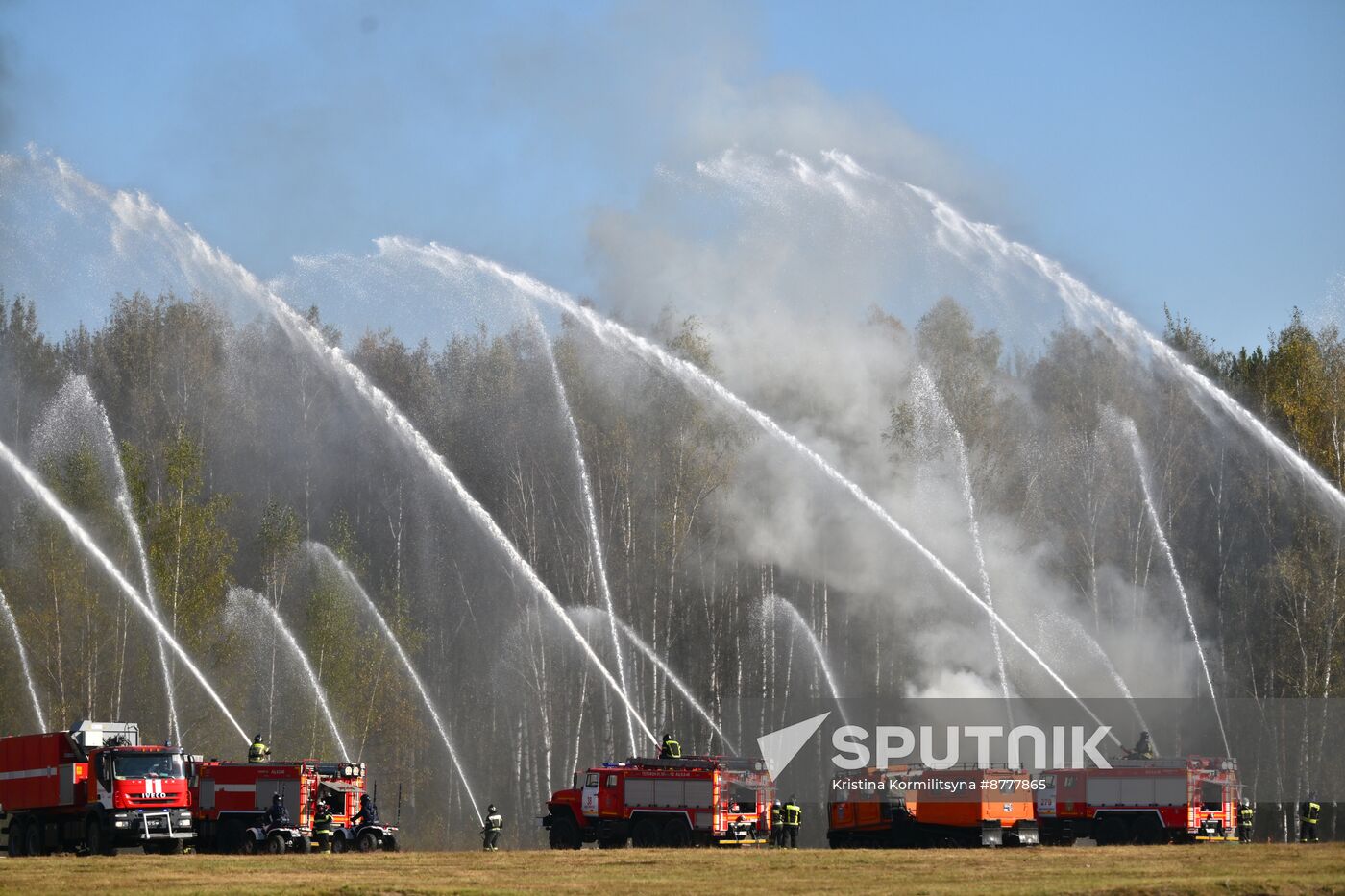 Russia Belarus Emergencies Ministries Exercise