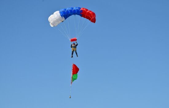 Russia Belarus Emergencies Ministries Exercise