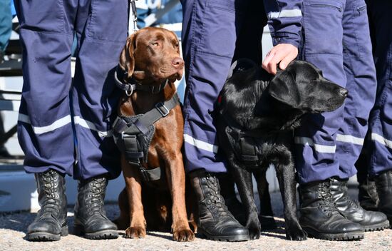 Russia Belarus Emergencies Ministries Exercise