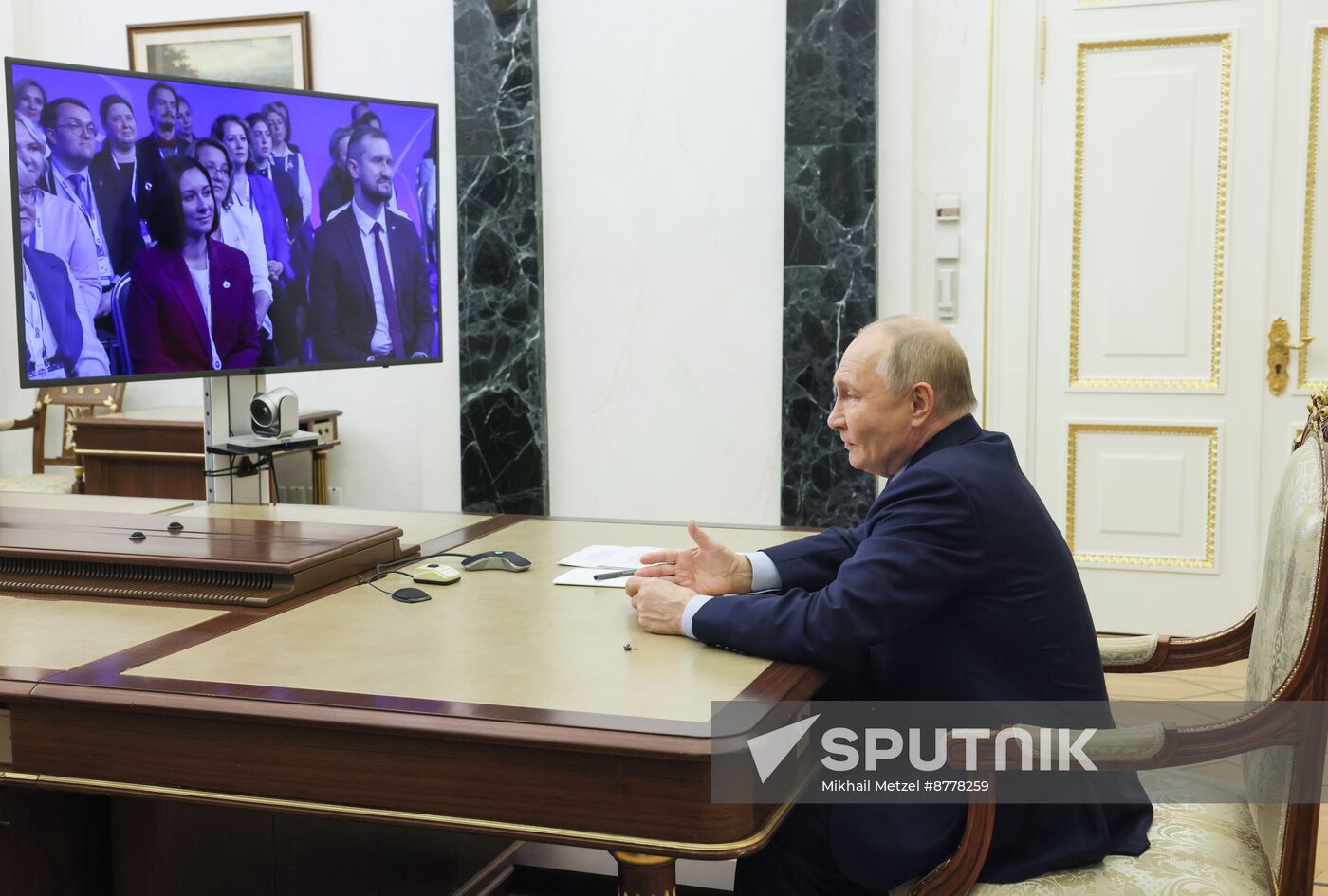 Russia Putin Teachers Nationwide Competition