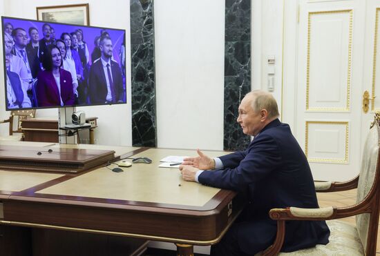 Russia Putin Teachers Nationwide Competition