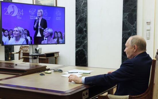 Russia Putin Teachers Nationwide Competition