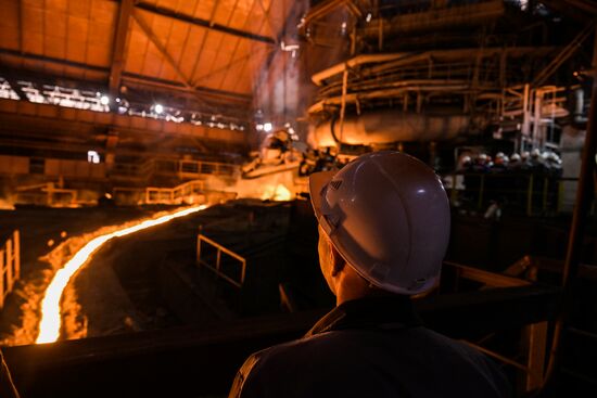 Russia LPR Alchevsk Metallurgical Plant