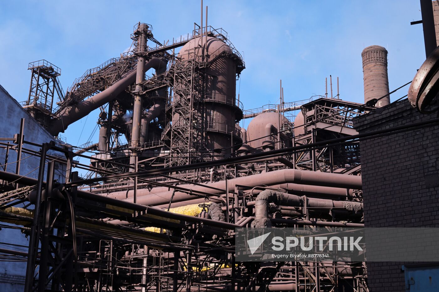 Russia LPR Alchevsk Metallurgical Plant