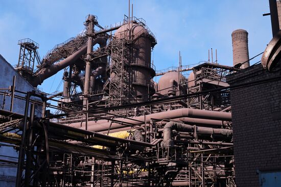 Russia LPR Alchevsk Metallurgical Plant
