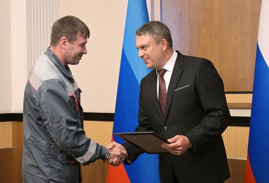 Russia LPR Alchevsk Metallurgical Plant