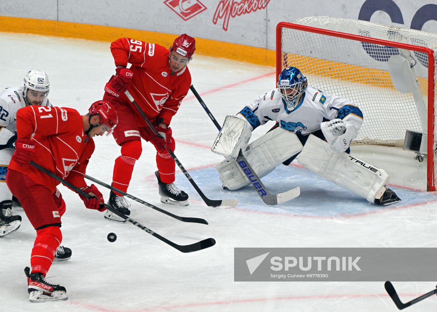 Russia Ice Hockey Kontinental League Spartak - Barys