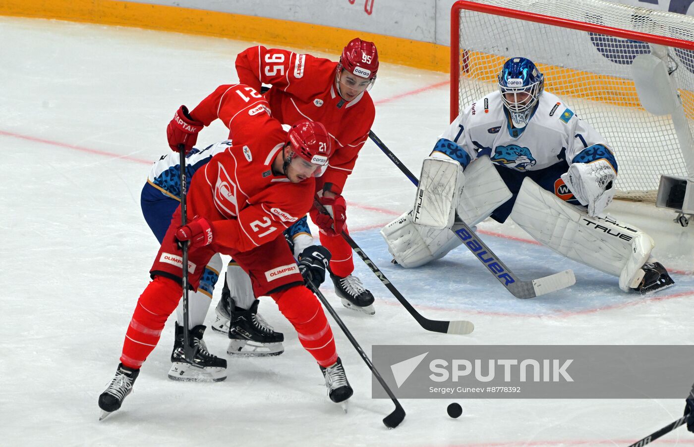 Russia Ice Hockey Kontinental League Spartak - Barys