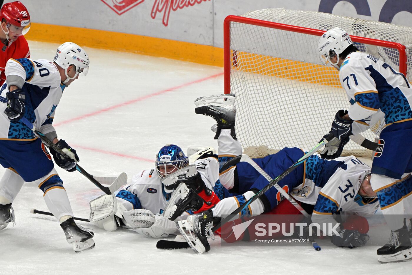 Russia Ice Hockey Kontinental League Spartak - Barys