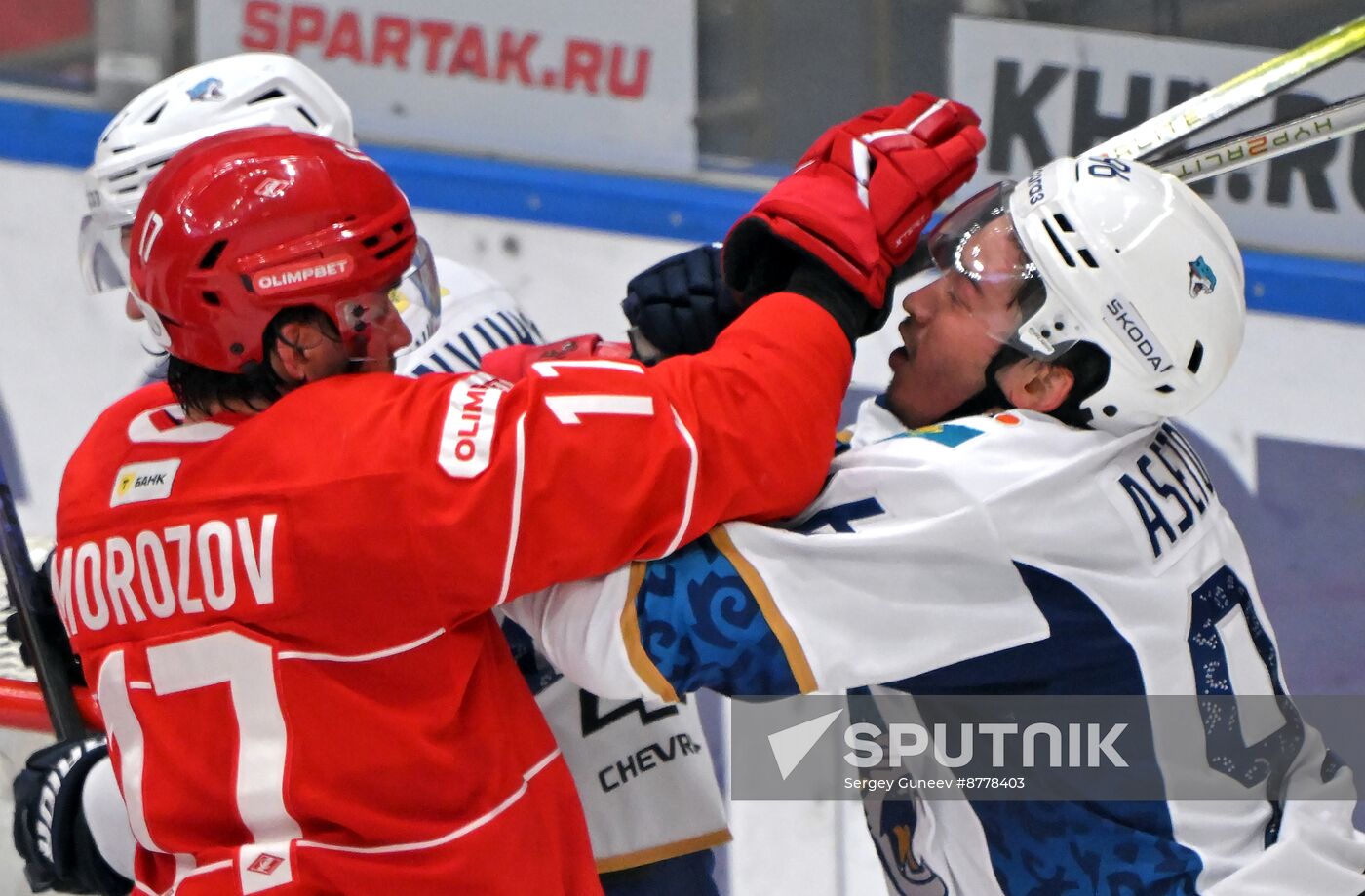 Russia Ice Hockey Kontinental League Spartak - Barys