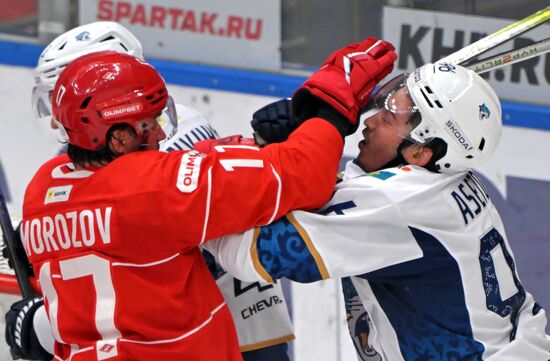 Russia Ice Hockey Kontinental League Spartak - Barys