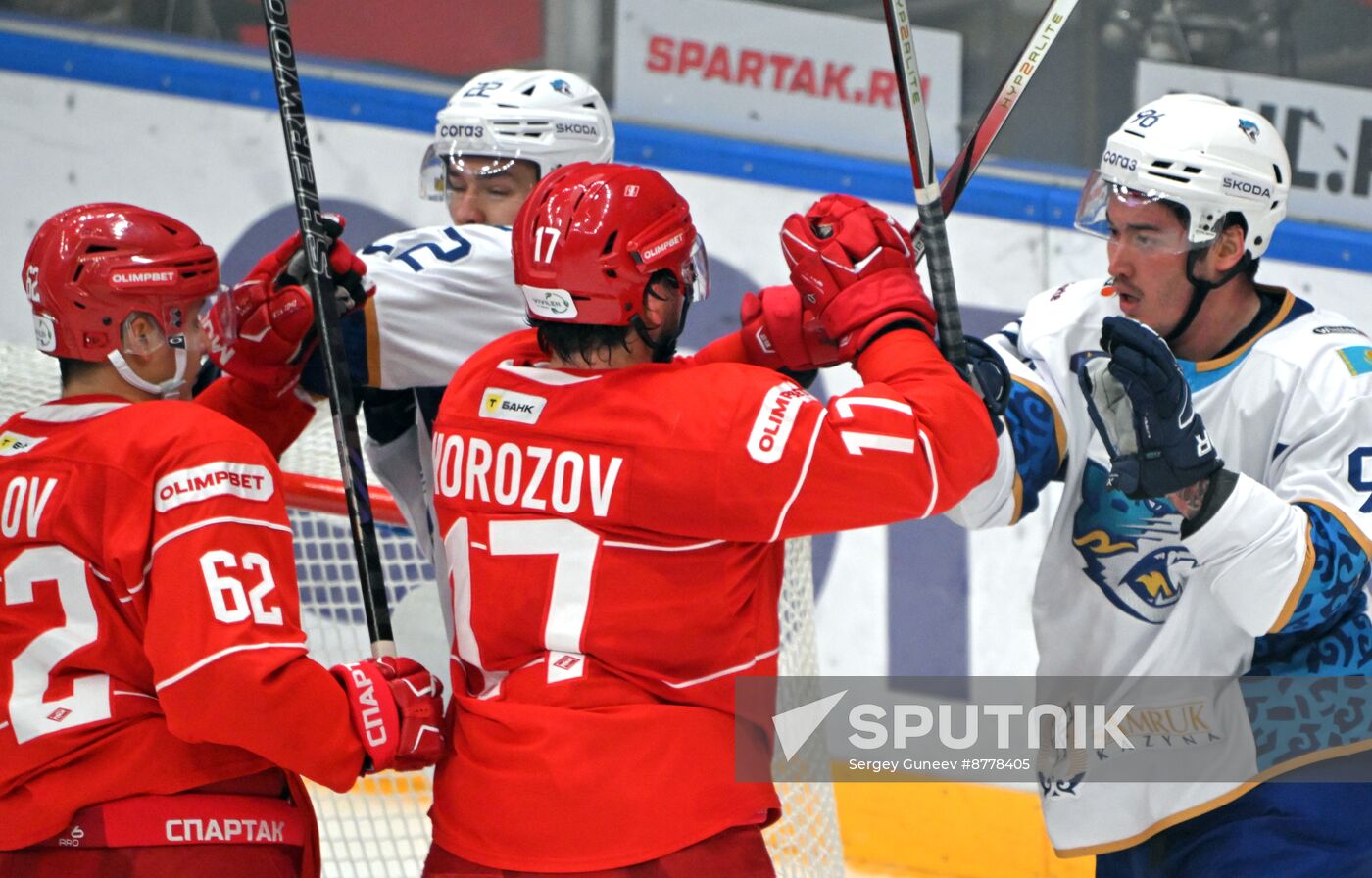 Russia Ice Hockey Kontinental League Spartak - Barys