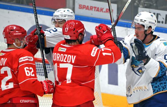 Russia Ice Hockey Kontinental League Spartak - Barys