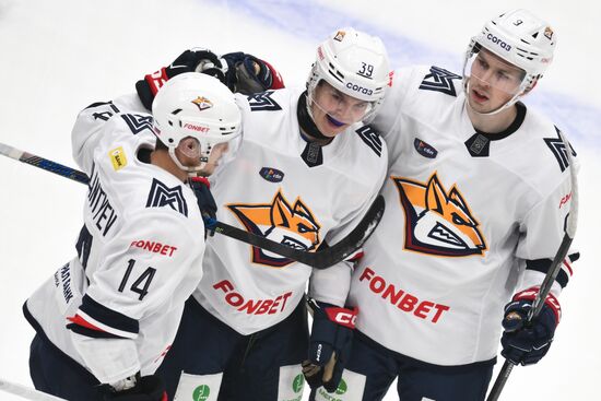Russia Ice Hockey Kontinental League CSKA - Metallurg