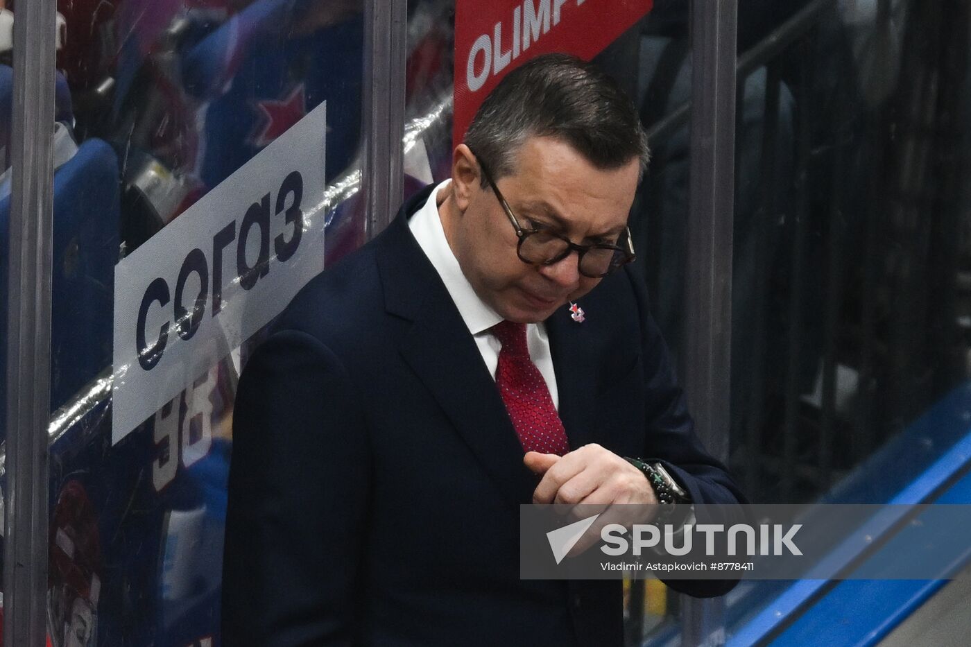 Russia Ice Hockey Kontinental League CSKA - Metallurg