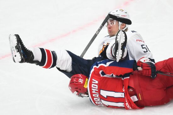 Russia Ice Hockey Kontinental League CSKA - Metallurg