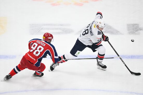 Russia Ice Hockey Kontinental League CSKA - Metallurg