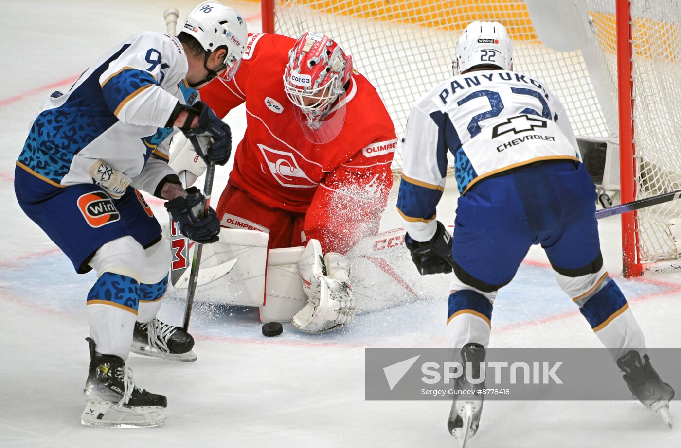 Russia Ice Hockey Kontinental League Spartak - Barys