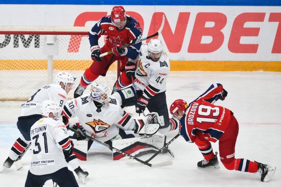 Russia Ice Hockey Kontinental League CSKA - Metallurg