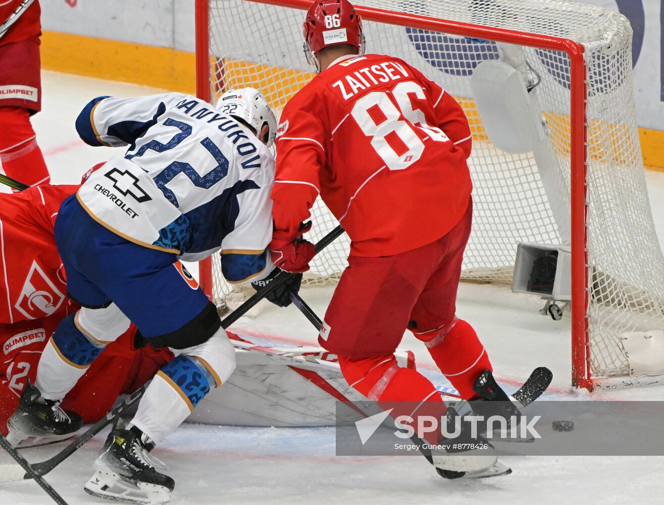 Russia Ice Hockey Kontinental League Spartak - Barys