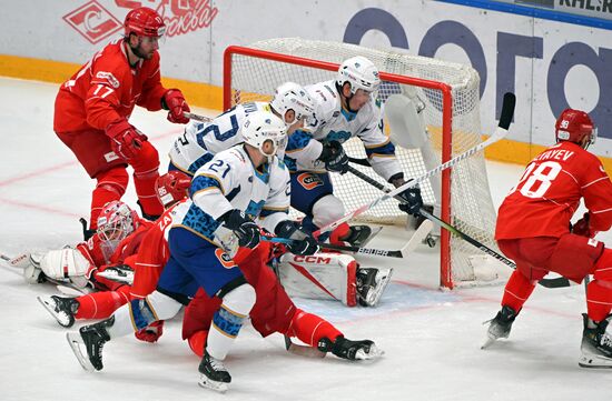 Russia Ice Hockey Kontinental League Spartak - Barys