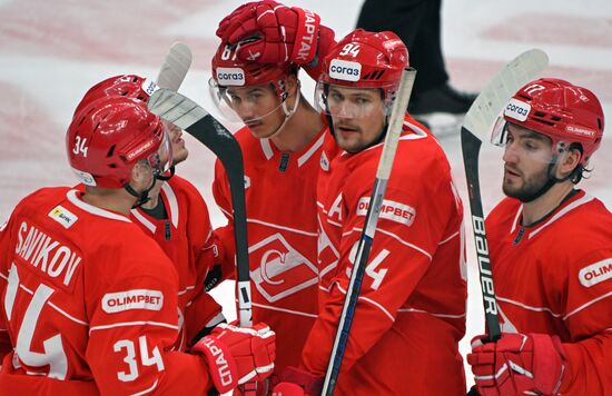 Russia Ice Hockey Kontinental League Spartak - Barys