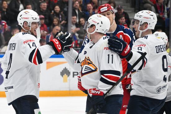 Russia Ice Hockey Kontinental League CSKA - Metallurg