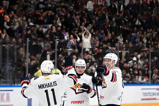 Russia Ice Hockey Kontinental League CSKA - Metallurg