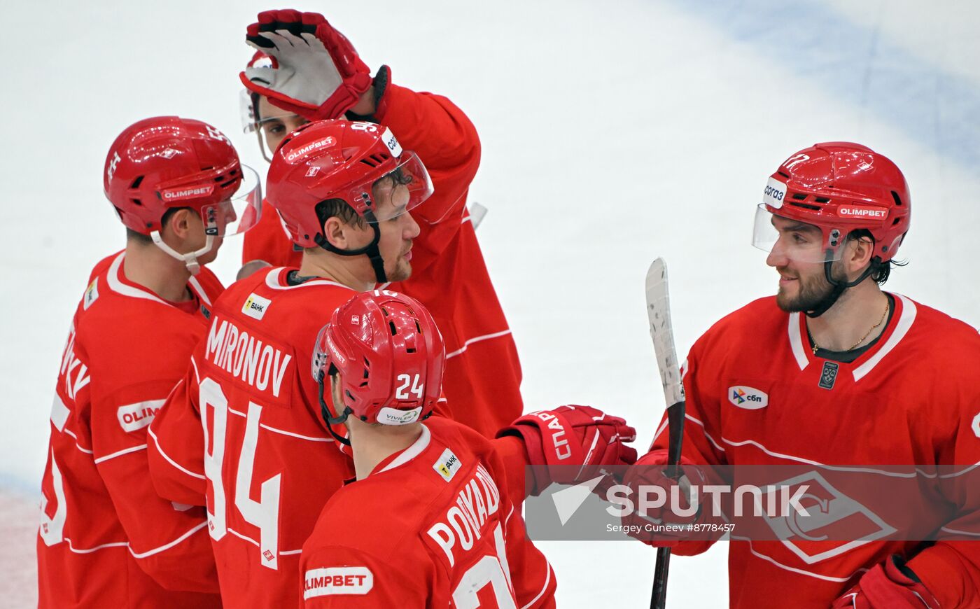 Russia Ice Hockey Kontinental League Spartak - Barys