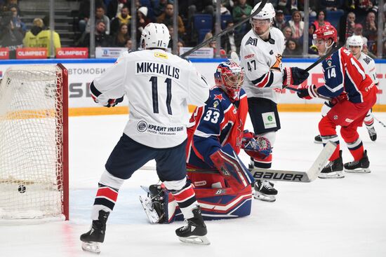 Russia Ice Hockey Kontinental League CSKA - Metallurg