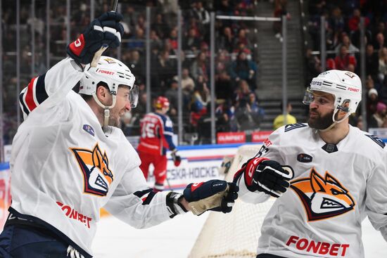 Russia Ice Hockey Kontinental League CSKA - Metallurg