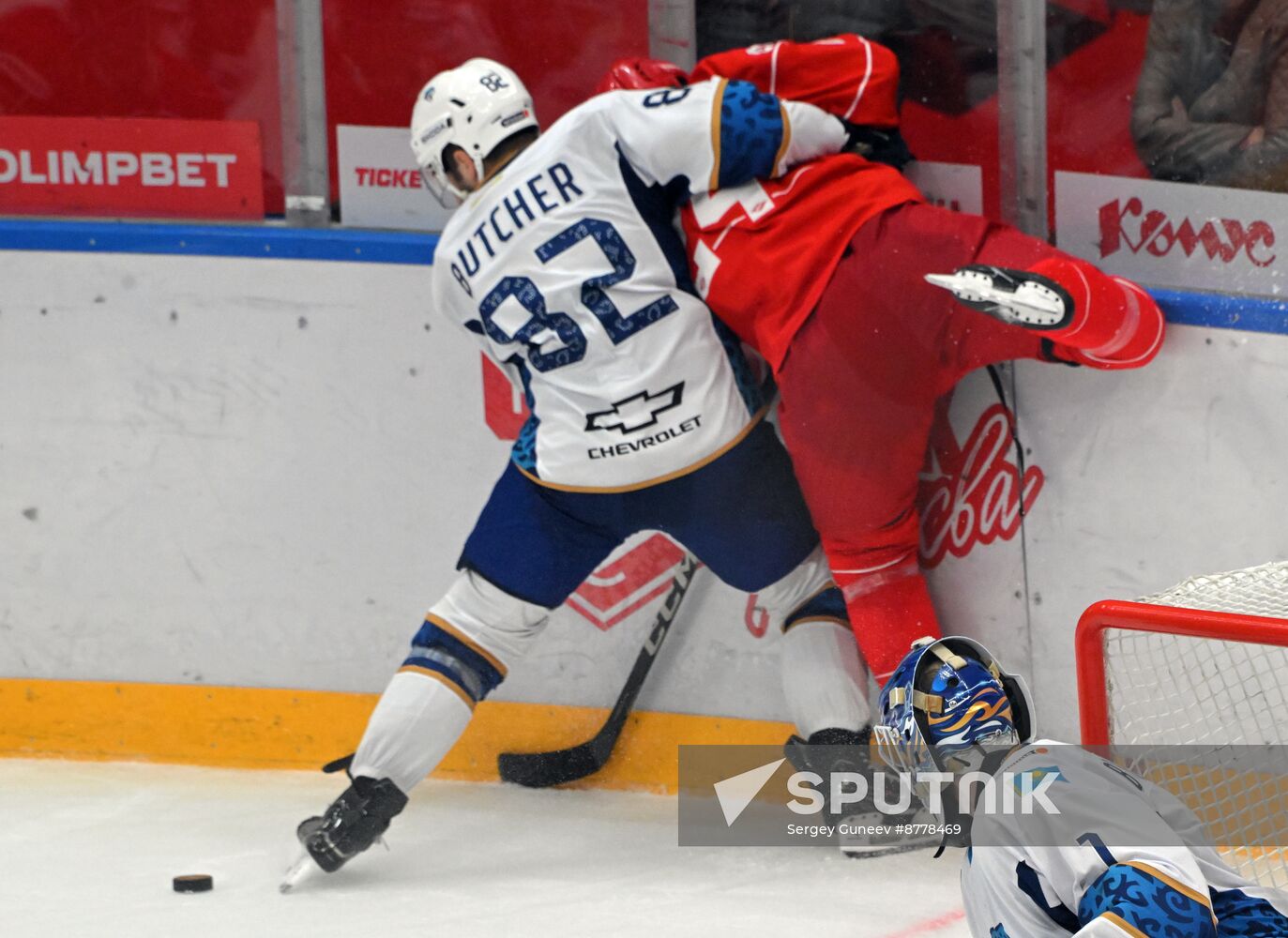 Russia Ice Hockey Kontinental League Spartak - Barys