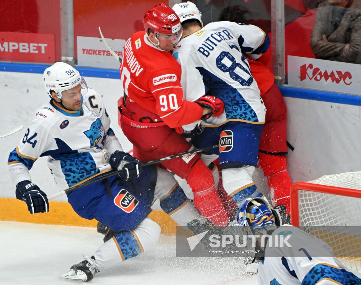 Russia Ice Hockey Kontinental League Spartak - Barys