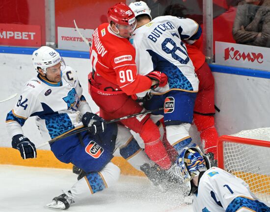 Russia Ice Hockey Kontinental League Spartak - Barys