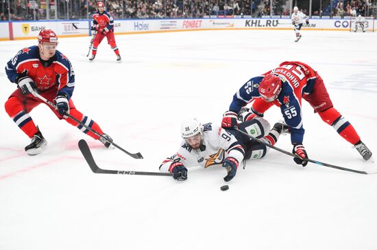 Russia Ice Hockey Kontinental League CSKA - Metallurg