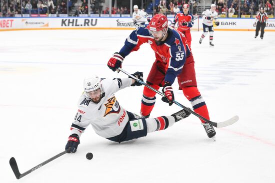 Russia Ice Hockey Kontinental League CSKA - Metallurg