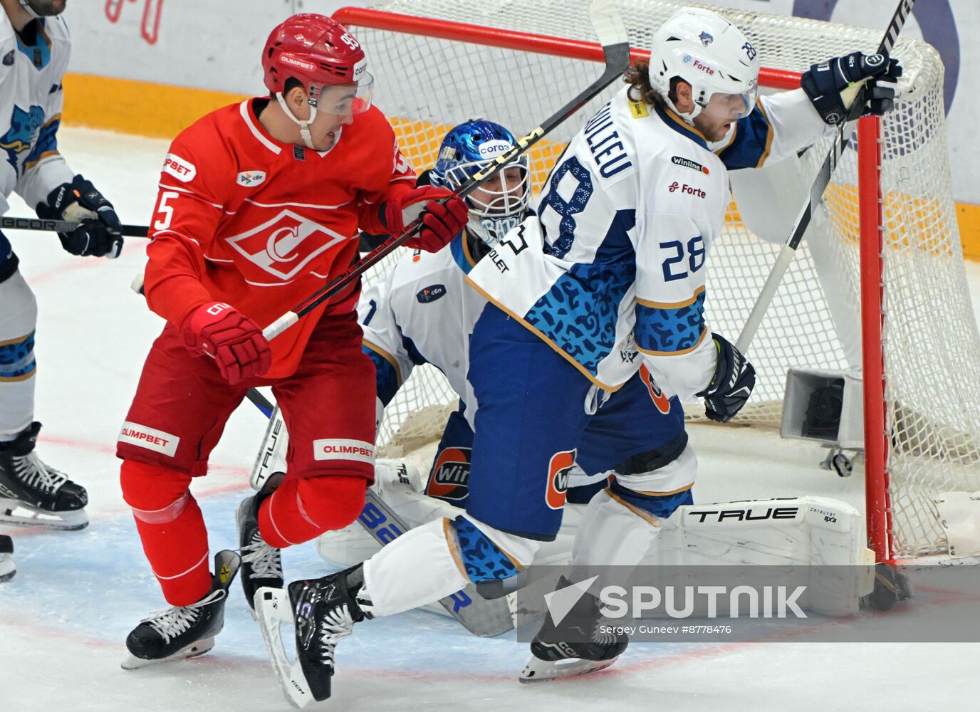 Russia Ice Hockey Kontinental League Spartak - Barys