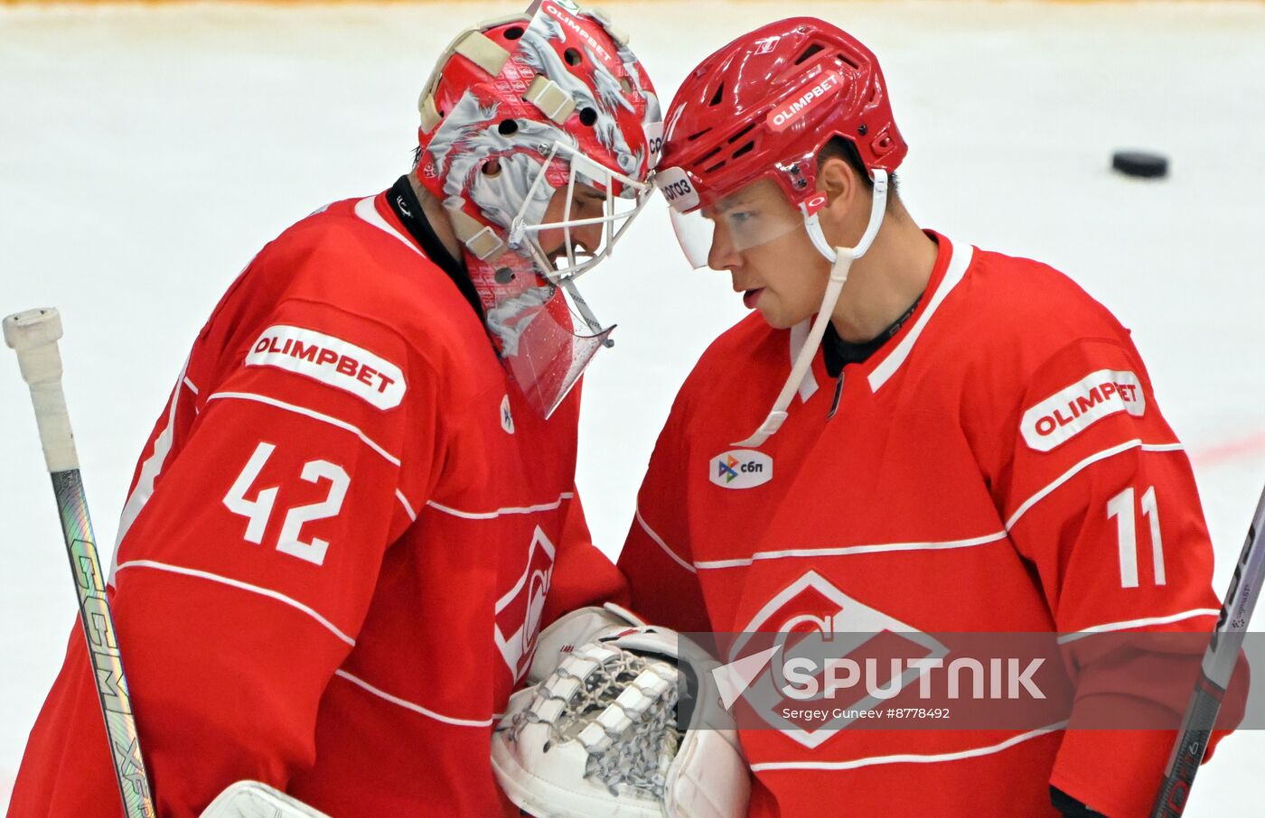 Russia Ice Hockey Kontinental League Spartak - Barys